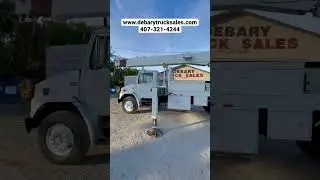 2001 Freightliner FL 80 Tandem Axle Boom Truck For Sale!