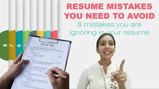 Resume mistakes you need to avoid | Tips for Resume Writing