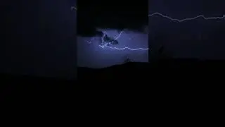 Thunder & lightning in the distance