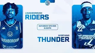 Loughborough Riders Vs Worthing Thunder  - 06.12.25