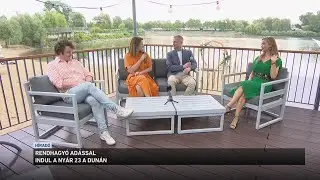 Rendhagyó adással indul a Nyár 23 a Dunán