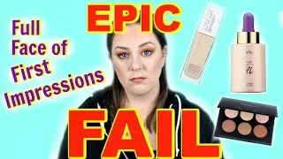 EPIC FAIL | Full Face of First Impressions | MakeupbyMegB