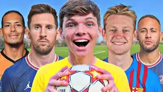 Profvoetballers Bepalen Welke Challenge Ik Doe! *Frenkie, Messi, Virgil*