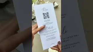 Green tones where nature meets luxury🌿🥰#greenwedding #invitationdesign  #slideinvitation