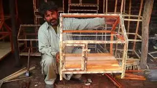 Making Of Beautiful Wooden Bird Cage l How To Make Beautiful Wooden Cage For Birds
