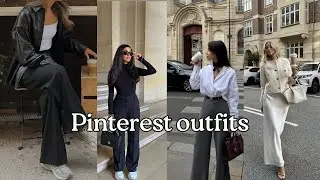 Recreating autumn pinterest outfits