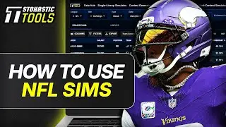 How To Win At NFL DFS In 2025-26 | How to use NFL Sims