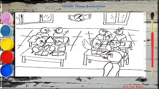 Drawing #487: Drawing Sparrow Class | How to draw Sparrow Class