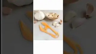 The Ultimate Garlic Peeling Clamp &ndash; Peel Instantly! #shorts