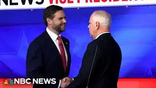 NBC News anchors break down the vice presidential debate