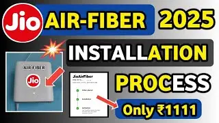Jio Airfiber Installation process Only ₹1111 | Jio Airfiber Kaise book kare | Jio Airfiber Booking
