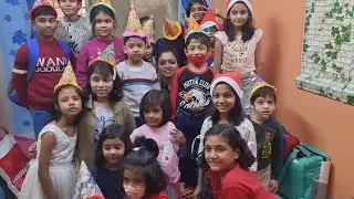 Christmas Celebration at our Drawing School | Silpaloy Art School | Christmas Party in our School |