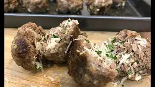 How to make (bison) MEATBALLS!!