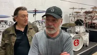 Danny Seraphine Drum MuseumTour w/ Modern Drummer CEO David Frangioni Part One