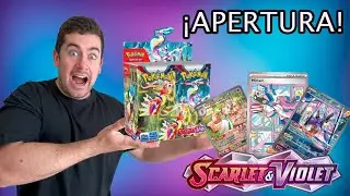 Vuelta al pasado 👀 Abro una Booster Box de Scarlet and Violet Base Set de Pokemon TCG 2024 😏