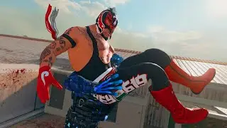 *WWE* Rey Mysterio Operator Mysterio Bulldog Finishing Move | COD MW3 Finishers