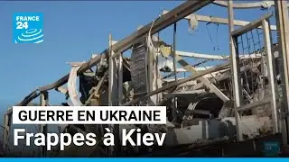 Guerre en Ukraine : frappes russes à Kiev, au moins quatre morts • FRANCE 24
