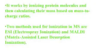 Proteomics&nbsp;Methods and Steps   Video No  1325