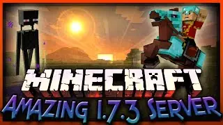 MineCraft 1.7.3 Epic Holiday Server! SkyWars, PVP, Creative & More!