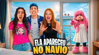 PASSAMOS 24 HORAS EM UM NAVIO MISTERIOSO E COISAS SINISTRAS ACONTECERAM!! ELA APARECEU!!