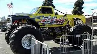 Titan driven by Donald Epidendio Party in the pits Monster Jam San Diego 1-18-2014