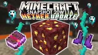 Minecraft Snapshot 20w11a - Minerai d'Or du Nether et Enchant Tr&egrave;s Pratique !