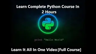Python Tutorial For Beginners [Full Course] 2019