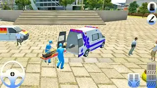Ambulance Rescue Rooftop Driving Game | Roof Stunt - Ambulance Racing Games