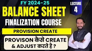 Provision Entry | how to Create Provision in Tally | Balance Sheet Finalization | KSR Academy |