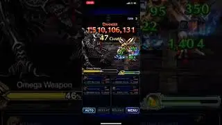FFBE Omega Weapon 6TK - New Tidus New Jecht Yoshi Shera