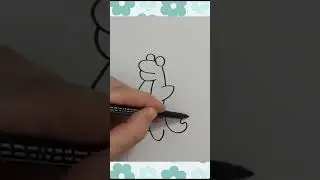 How to draw Isa from Dora the Explorer #dora