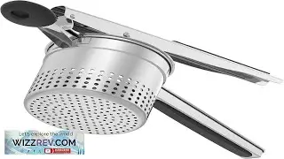 Large 15oz Potato Ricer Heavy Duty Stainless Steel Ricer for Mashed Potatoes