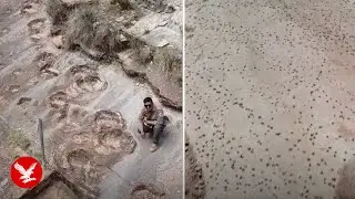 Scientists uncover largest collection of dinosaur footprints ever found