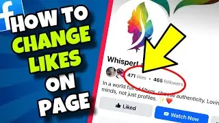 (NEW TERCK) How to Change the Number of Likes on a Facebook Page