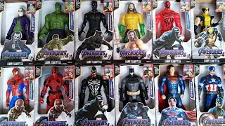 Spiderman toys video action figure, action figure unboxing and review,Hulk,venom ,Thor,iron man.362