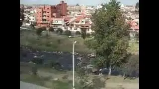 Roof top garden and barbeque area Edificio Capricornio Cuenca Ecuador