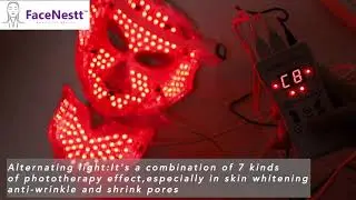 FaceNestt&trade; Pro LED Facial Therapy Mask