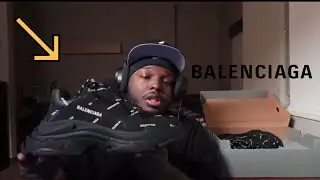 2025 Balenciaga Triple S Allover Logo Sneaker Review/On Foot