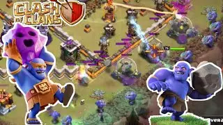 Best Bowler Attack in (Class of Clans)-4,,,,Bowler,Golem,Log launcher