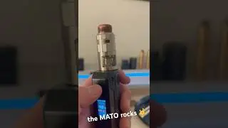 It rocks 🤘 - mato RDTA #shortsviral #shorts #subscribe
