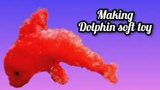 dolphin making soft toys..soft toy making ..making tutorials..#toys #dolphin