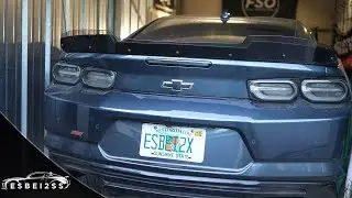 Anvil Auto Rear Notch Spoiler + Wicker Bill Install (Camaro SS)