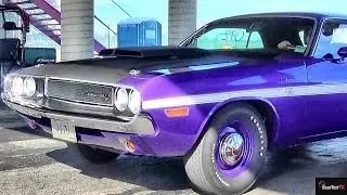 Which is FASTER ??  440 6 Pack Challenger or 426 Hemi Road Runner 1/4 Mile Drag Video - Road TestTV&reg;