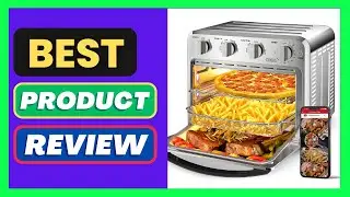Geek Chef Air Fryer Toaster Oven Combo, 16QT 5-in-1 Toaster Ovens