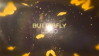 Butterfly Logo Reveal: Final Cut Pro X template