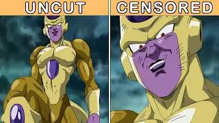 How Funimation Censored Dragon Ball Super | Resurrection F Arc