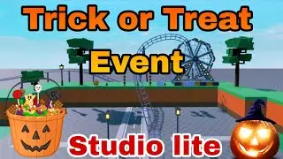 Global Trick or treat event || Studio lite & roblox studio #roblox #studiolite stu