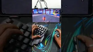 Free Fire Geming keyboard mouse 🖱️⌨️📲 Gameplay #gaming #keyboard #mixpro #mouse #freefire #max