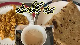 Meri morning routine | bed sheet ki stitching | by multi talented Bushra | #daliyvlog