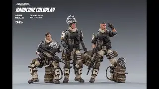 Joytoy War Stars Skeleton Forces Perish Company 1/18 Scale Action Figure Review